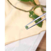 0.40 Ct. Greenish Yellow Sapphire from Montana Life Style