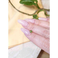 0.40 Ct. Greenish Yellow Sapphire from Montana Life Style