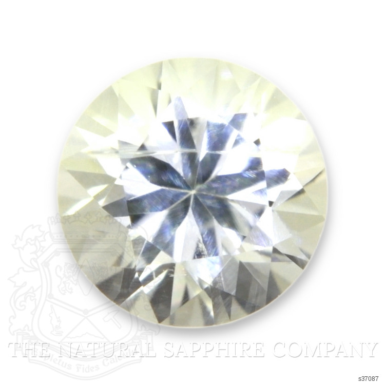 0.42 Ct. Yellowish Green Sapphire from Montana