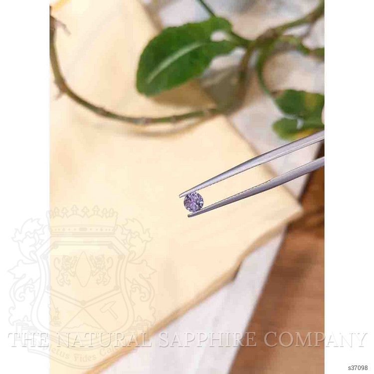 0.45 Ct. Purple Sapphire from Montana