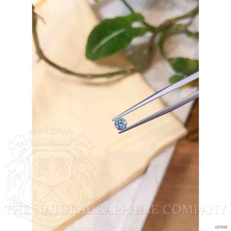 0.45 Ct. Greyish Blue Sapphire from Montana