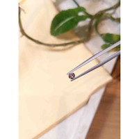 0.34 Ct. Pinkish Brown Sapphire from Montana Life Style