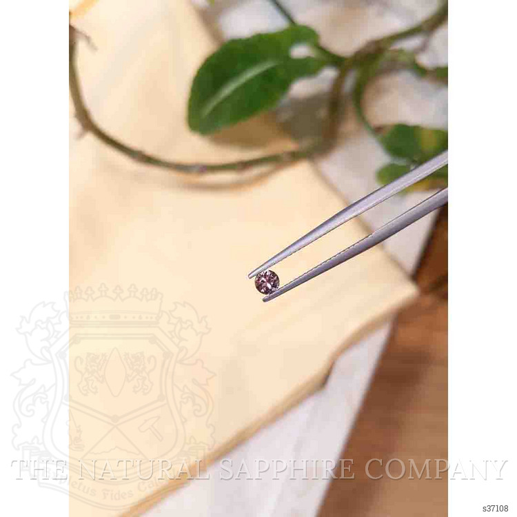 0.34 Ct. Pinkish Brown Sapphire from Montana