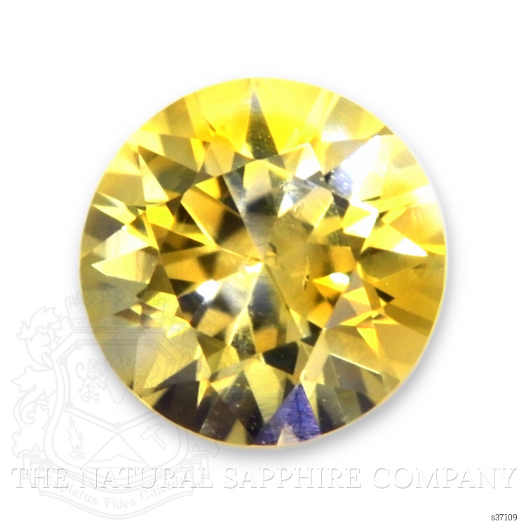 0.34 Ct. Yellow Sapphire from Montana