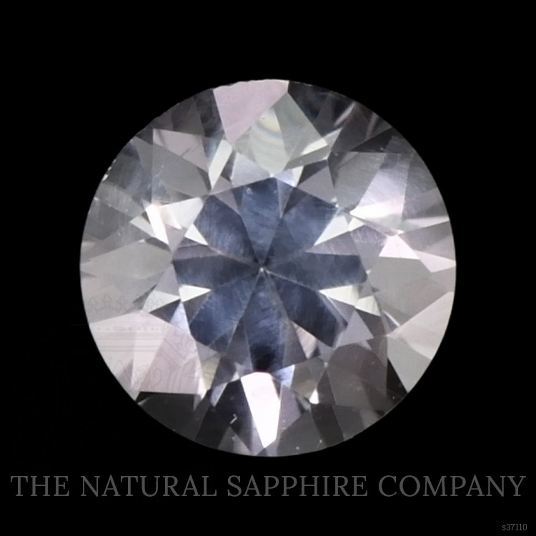0.35 Ct. White Sapphire from Montana