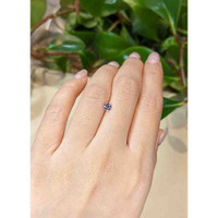 0.39 Ct. Purple Sapphire from Montana Life Style