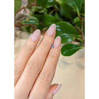 0.39 Ct. Purple Sapphire from Montana Life Style
