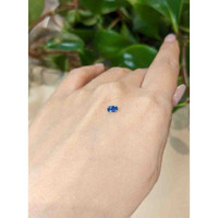 0.26 Ct. Greenish Blue Sapphire from Montana Life Style