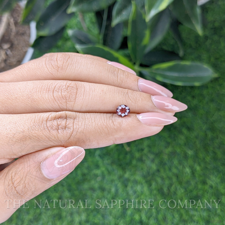 1.08 Ct. Pinkish Brown Sapphire from Tanzania
