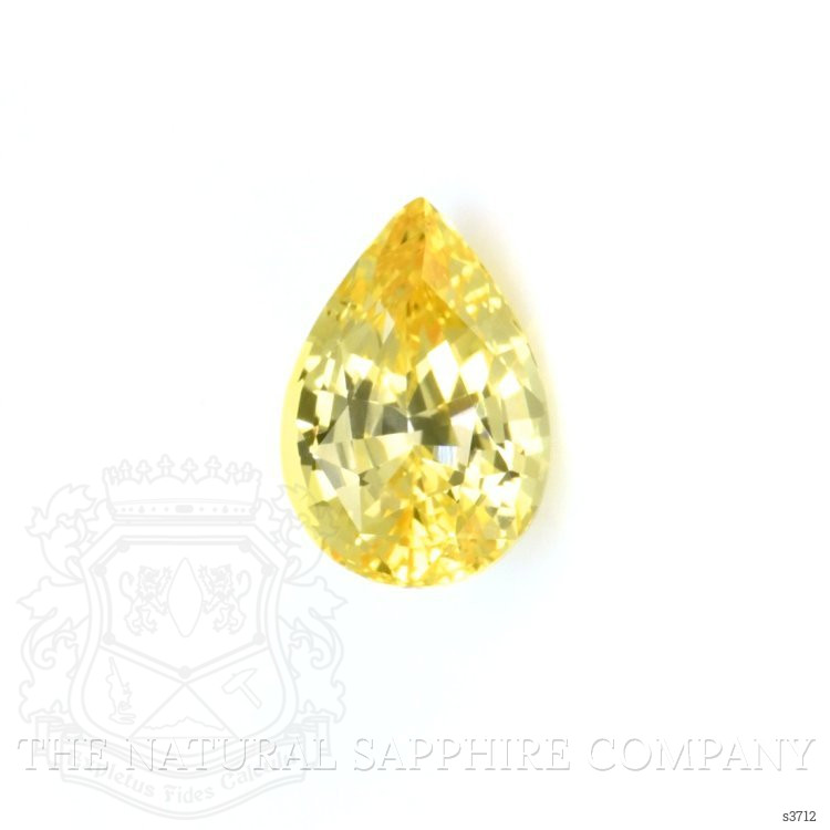 2.02 Ct. Yellow Sapphire from Ceylon (Sri Lanka)