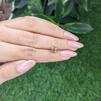 1.46 Ct. Greenish Yellow Sapphire from Tanzania Life Style