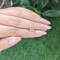 1.21 Ct. Pink Sapphire from Madagascar Life Style