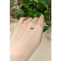 0.50 Ct. Greenish Blue Sapphire from Montana Life Style