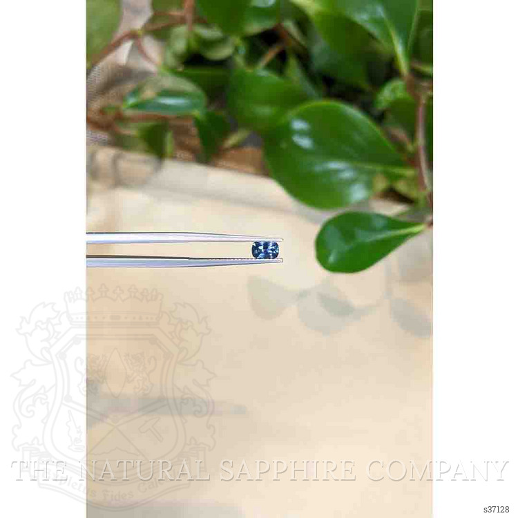 0.50 Ct. Greenish Blue Sapphire from Montana