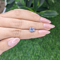 2.56 Ct. Bi Color Sapphire from Madagascar Life Style