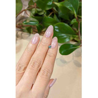 0.27 Ct. Bluish Green Sapphire from Montana Life Style