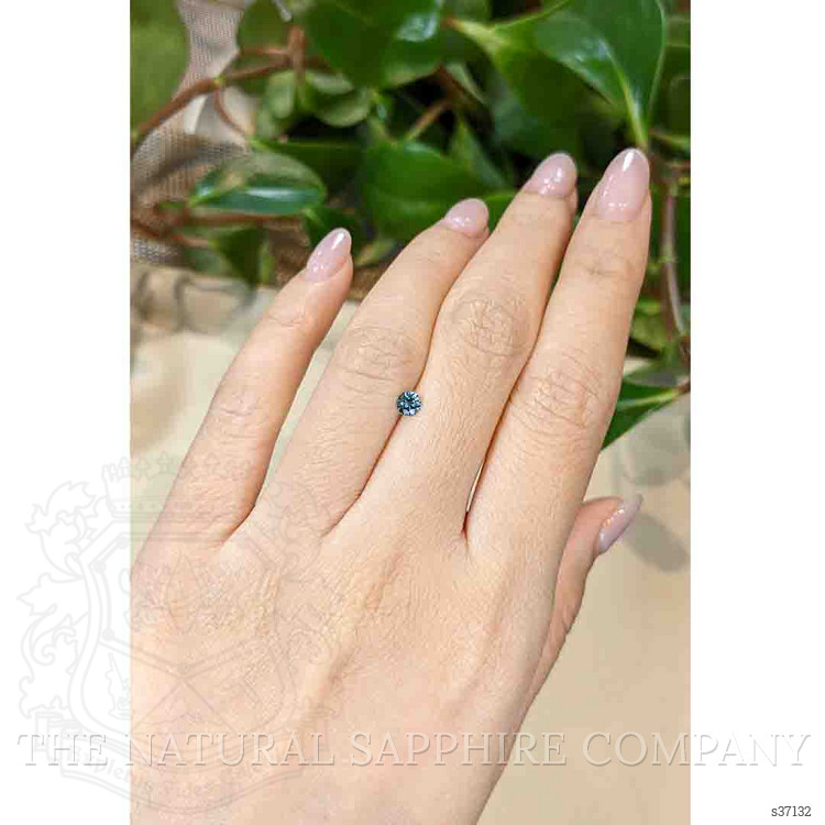 0.30 Ct. Bluish Green Sapphire from Montana
