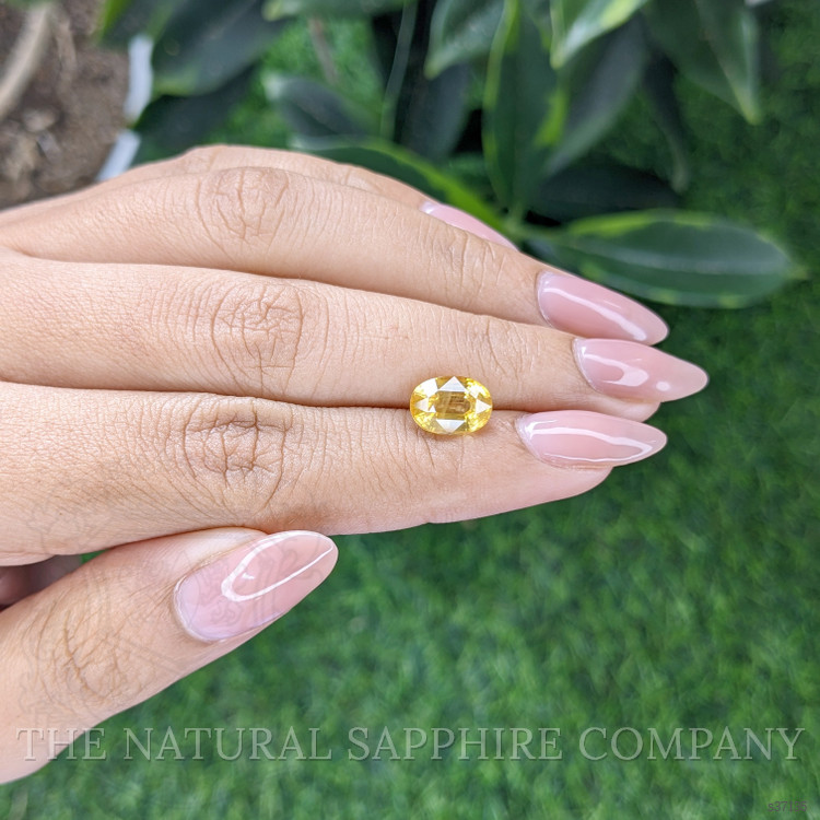 3.06 Ct. Yellow Sapphire from Madagascar