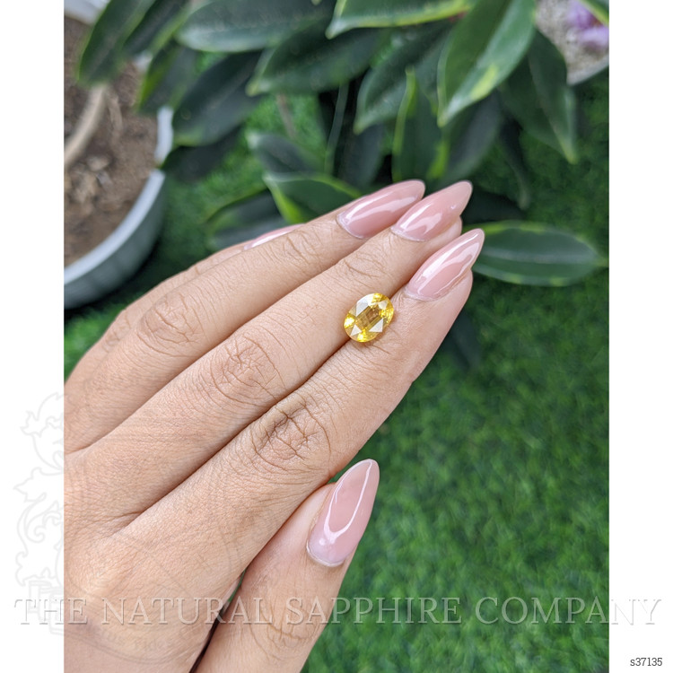 3.06 Ct. Yellow Sapphire from Madagascar