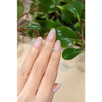 0.30 Ct. Yellowish Green Sapphire from Montana Life Style