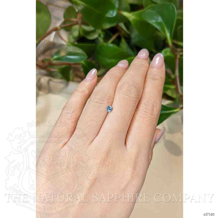 0.30 Ct. Greenish Blue Sapphire from Montana