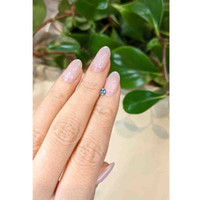 0.30 Ct. Greenish Blue Sapphire from Montana Life Style