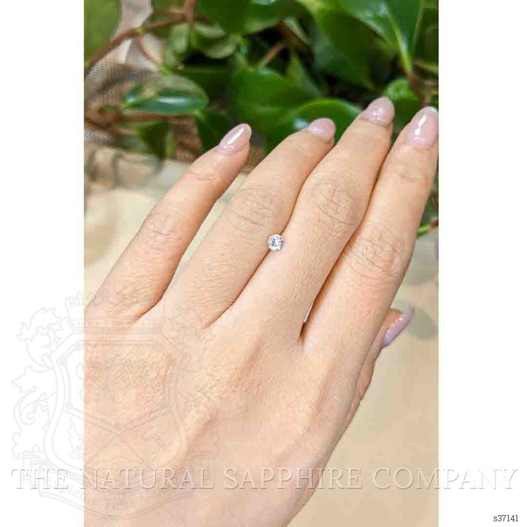 0.30 Ct. Blue Sapphire from Montana