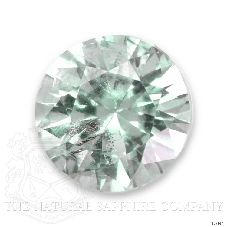 0.28 Ct. Green Sapphire from Montana