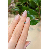 0.28 Ct. Green Sapphire from Montana Life Style