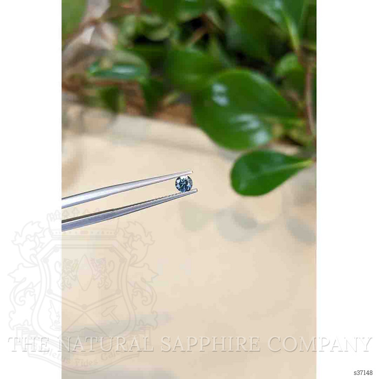 0.28 Ct. Bluish Green Sapphire from Montana