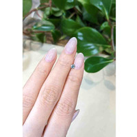 0.28 Ct. Bluish Green Sapphire from Montana Life Style