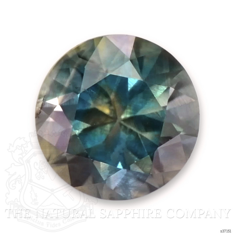 0.28 Ct. Bluish Green Sapphire from Montana