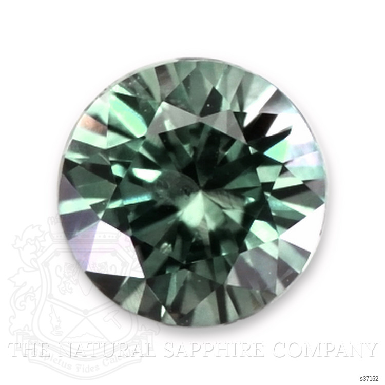 0.29 Ct. Green Sapphire from Montana