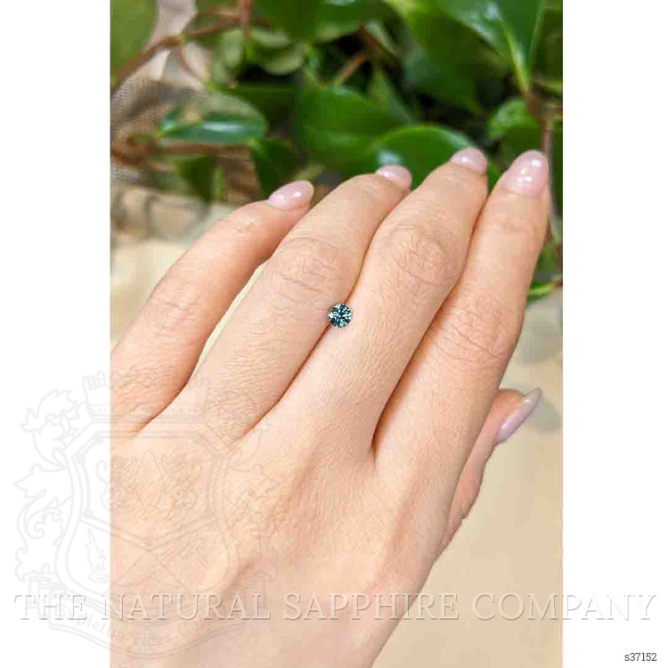0.29 Ct. Green Sapphire from Montana