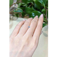 0.32 Ct. Bluish Grey Sapphire from Montana Life Style