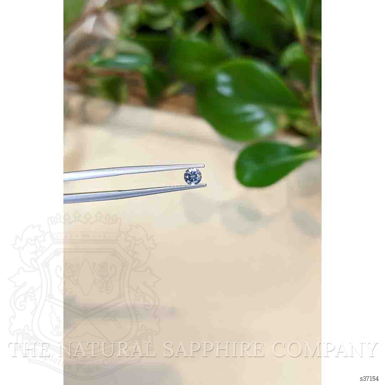 0.32 Ct. Bluish Grey Sapphire from Montana