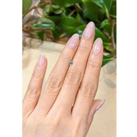 0.32 Ct. Green Sapphire from Montana Life Style