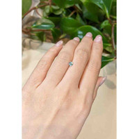 0.32 Ct. Bluish Green Sapphire from Montana Life Style