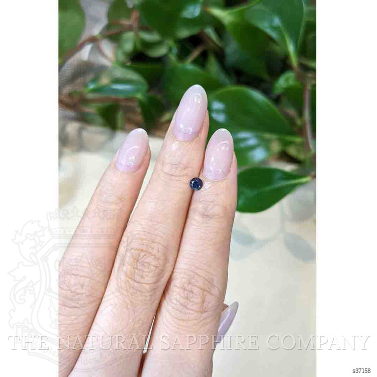 0.32 Ct. Bluish Grey Sapphire from Montana
