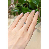 0.32 Ct. Bluish Purple Sapphire from Montana Life Style