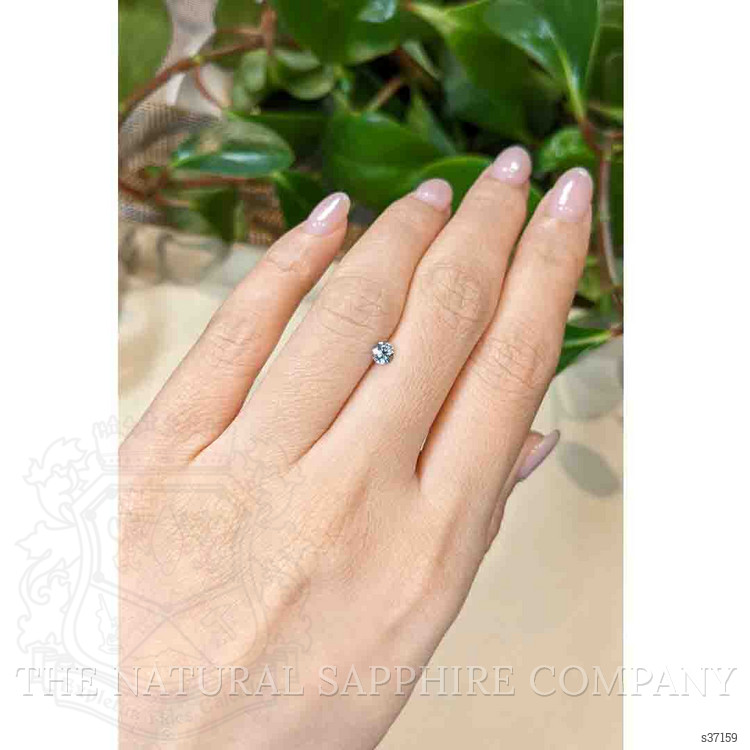 0.32 Ct. Bluish Purple Sapphire from Montana