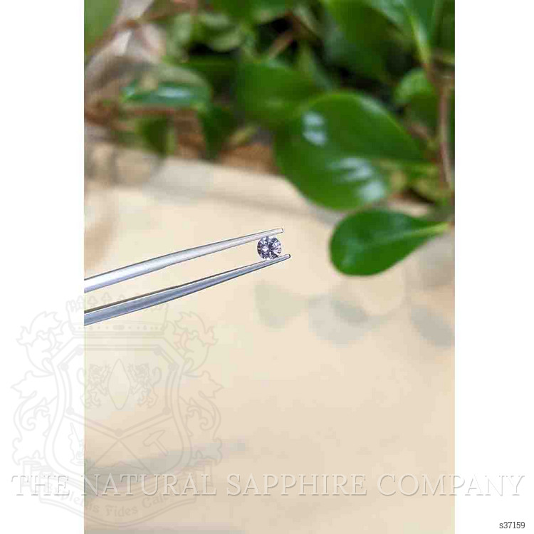 0.32 Ct. Bluish Purple Sapphire from Montana