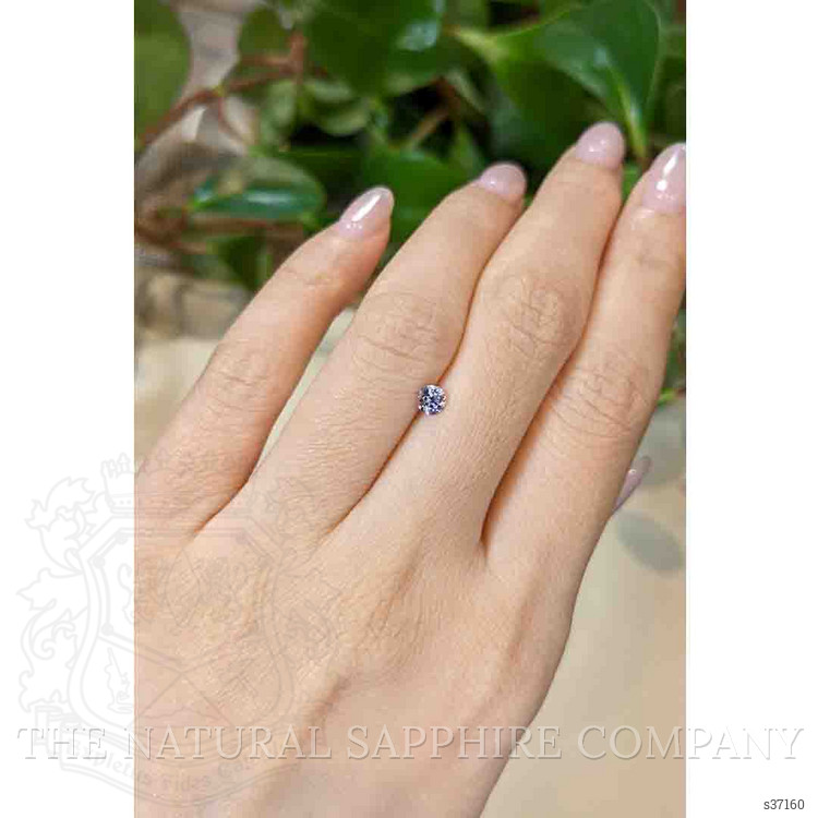 0.32 Ct. Bluish Purple Sapphire from Montana