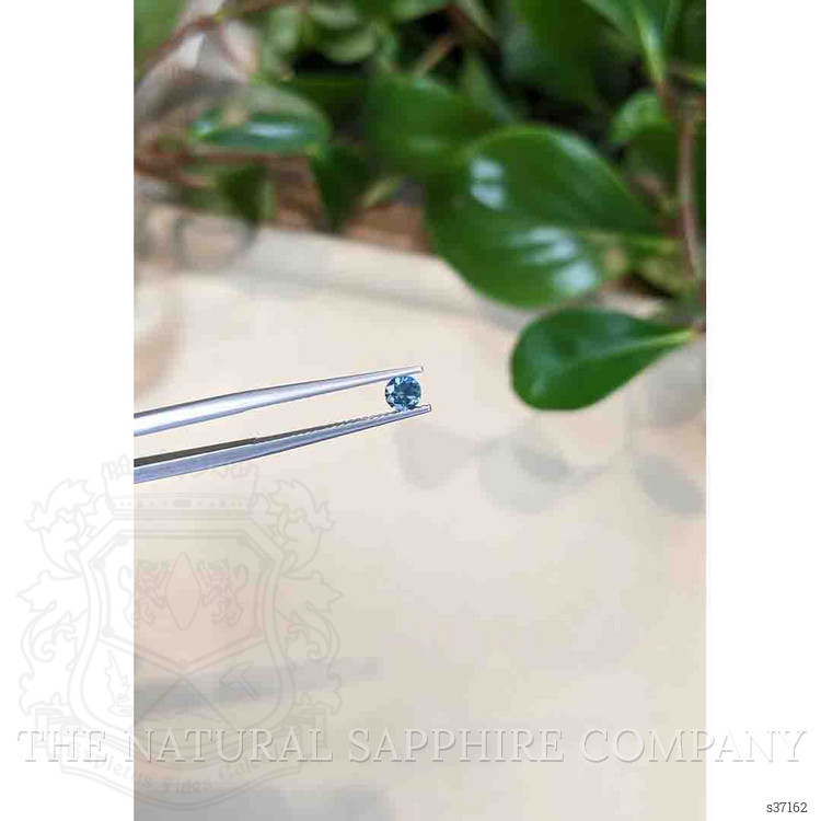 0.33 Ct. Greenish Blue Sapphire from Montana