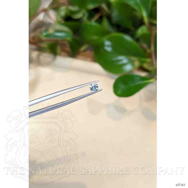 0.33 Ct. Greyish Blue Sapphire from Montana