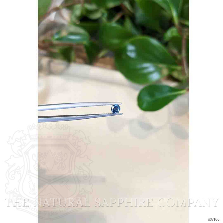 0.33 Ct. Greenish Blue Sapphire from Montana