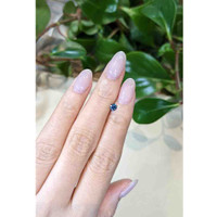 0.33 Ct. Greenish Blue Sapphire from Montana Life Style