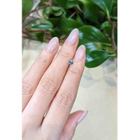 0.33 Ct. Greenish Blue Sapphire from Montana Life Style