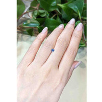0.33 Ct. Blue Sapphire from Montana Life Style