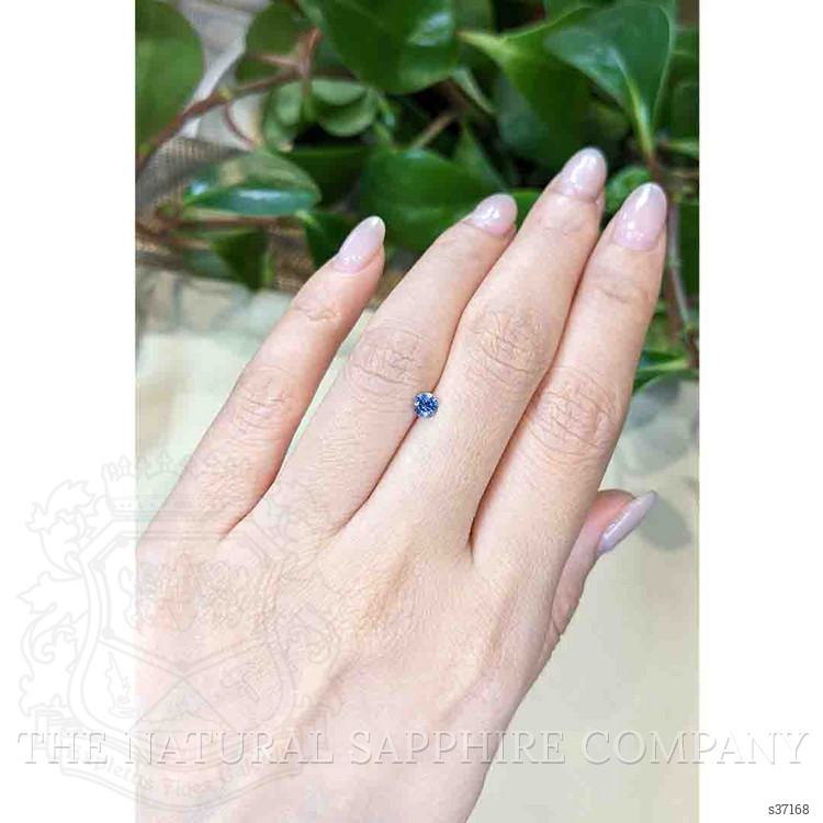 0.33 Ct. Blue Sapphire from Montana